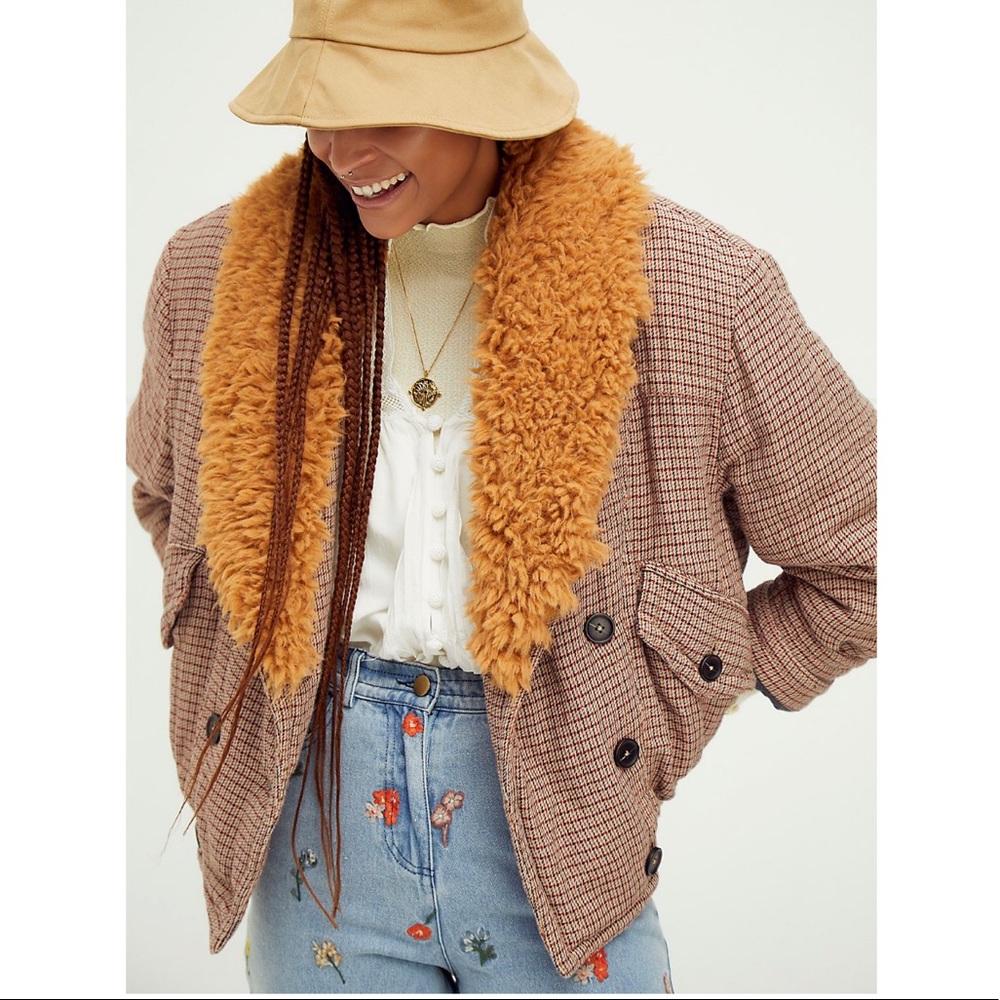 NWT FREE PEOPLE knit coat